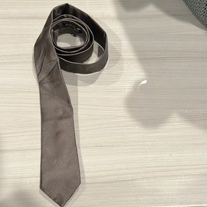 Zara Men brownish gray tie